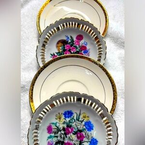 Fine china set of 4
